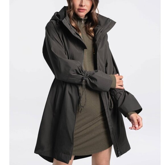 Lole Jackets & Blazers - Lole Piper Oversized Packable Rain Jacket Olive Large NWOT
